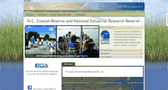 Desktop Screenshot of nccoastalreserve.net